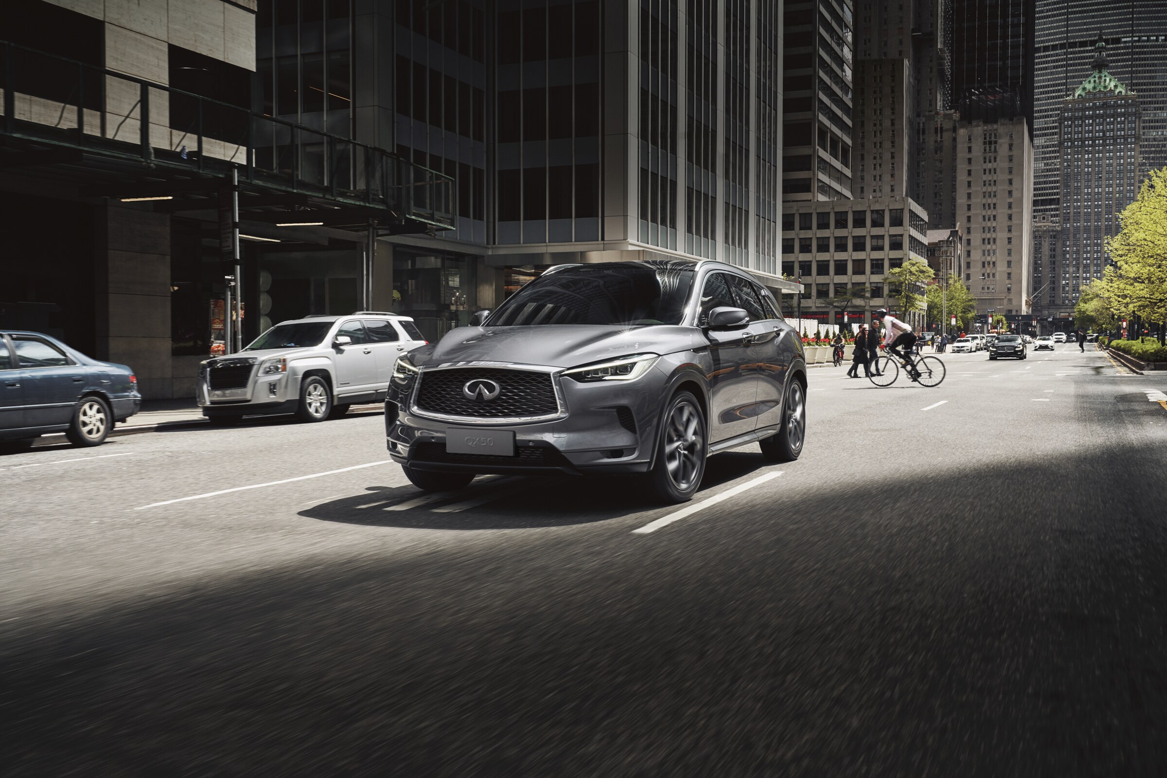 Infiniti QX50 retouching project